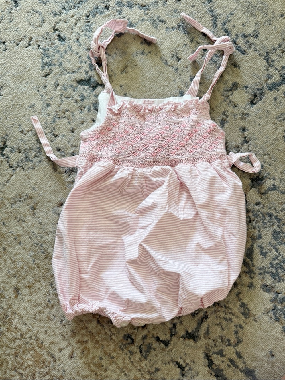 Pepa London Smocked One Piece Sz 12M